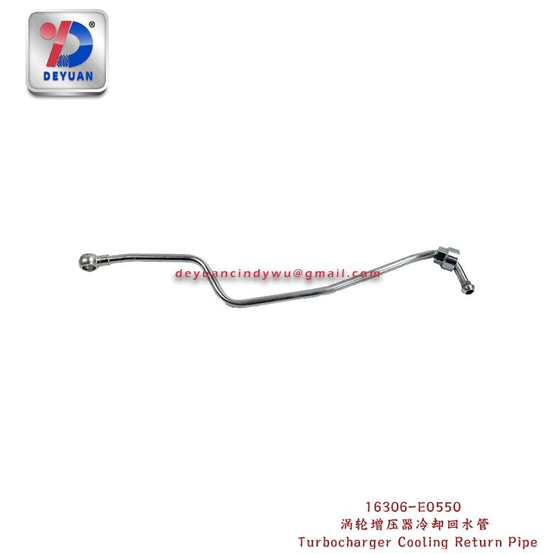16306-E0550 Turbocharger Cooling Return Pipe for Hino J08E